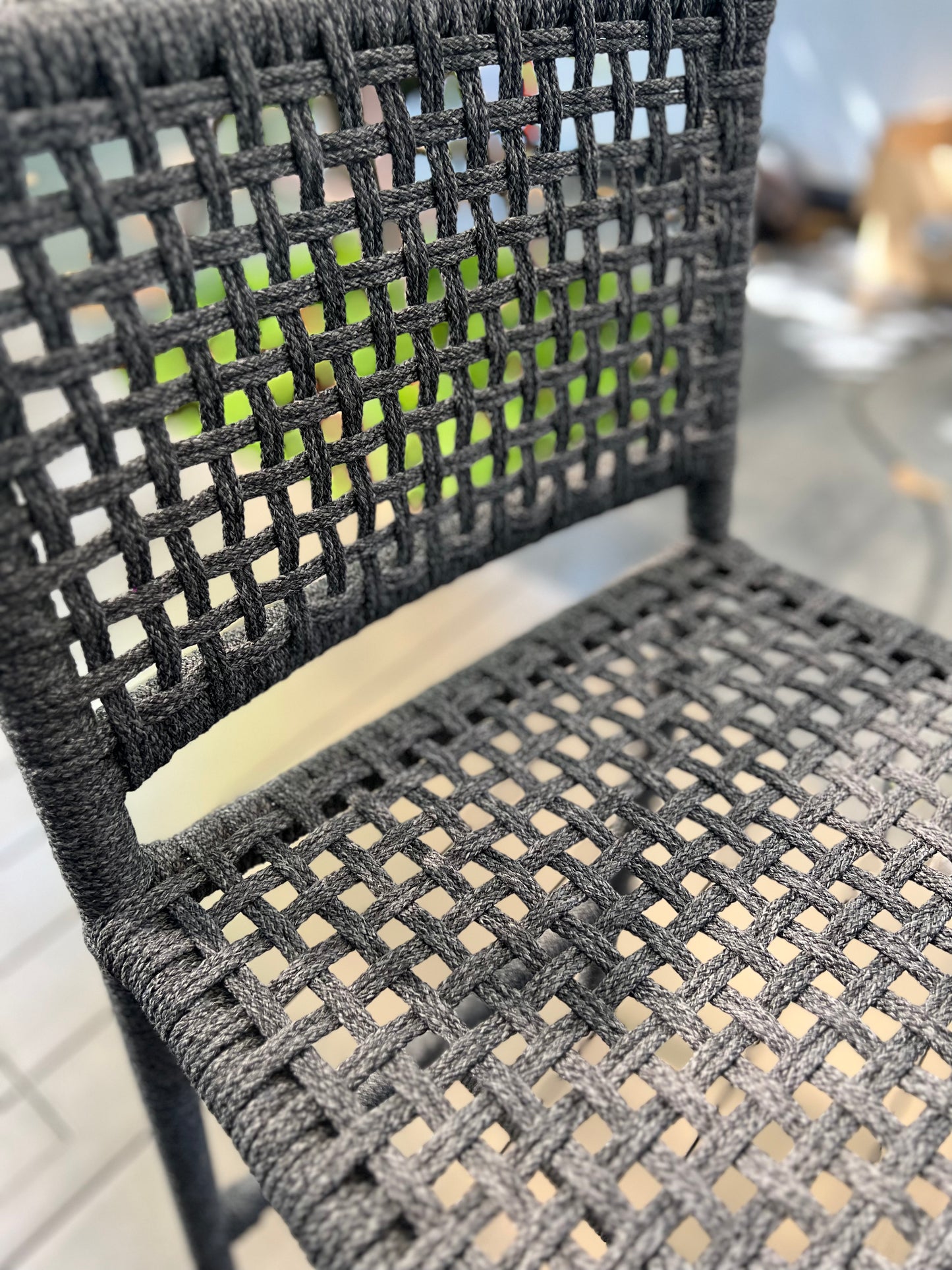 Outdoor Ropes Bar Stool