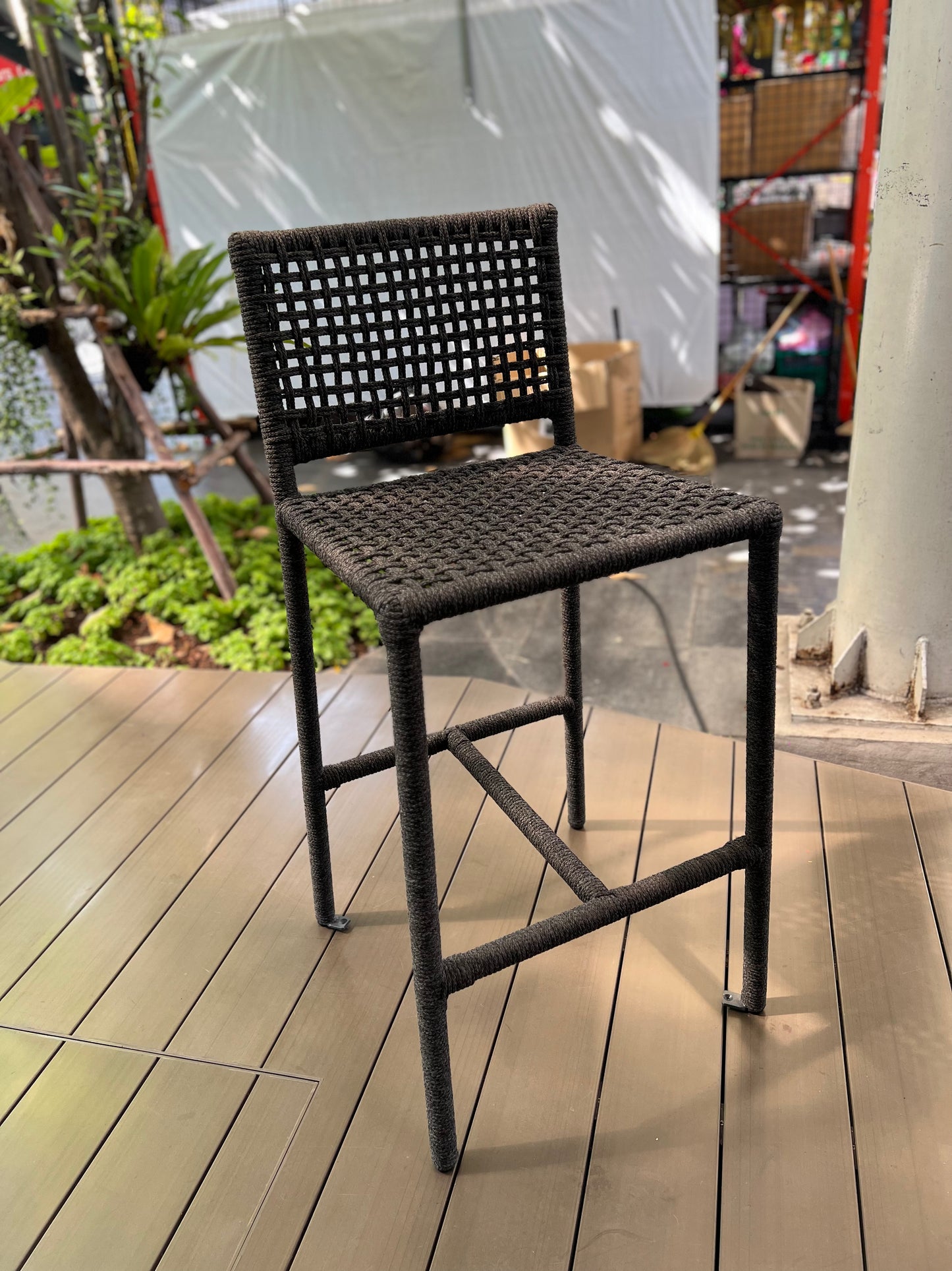 Outdoor Ropes Bar Stool