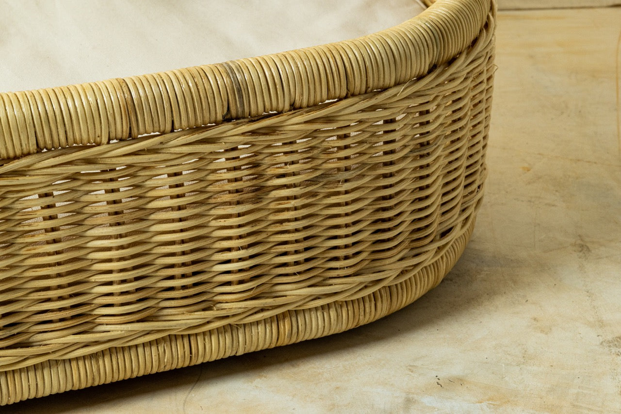 Bunny Changing Rattan Tray