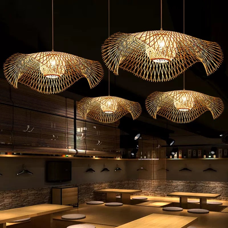 Bamboo Chandelier