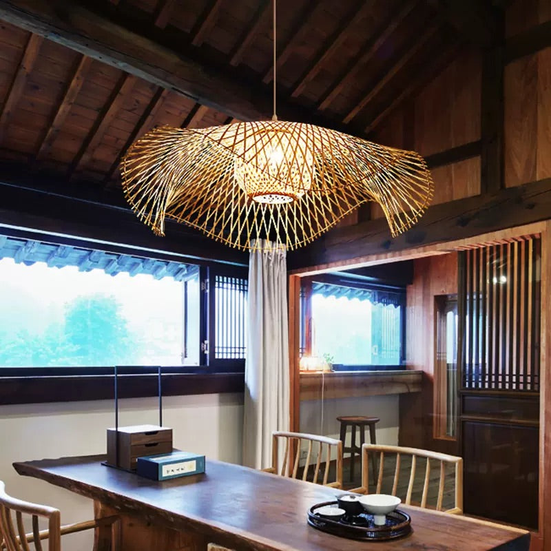 Bamboo Chandelier
