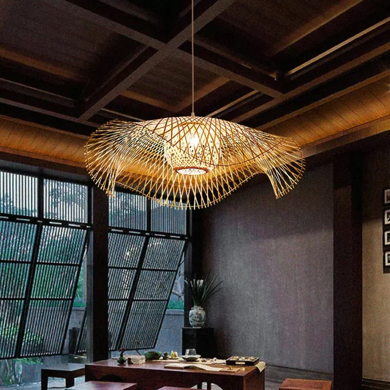 Bamboo Chandelier