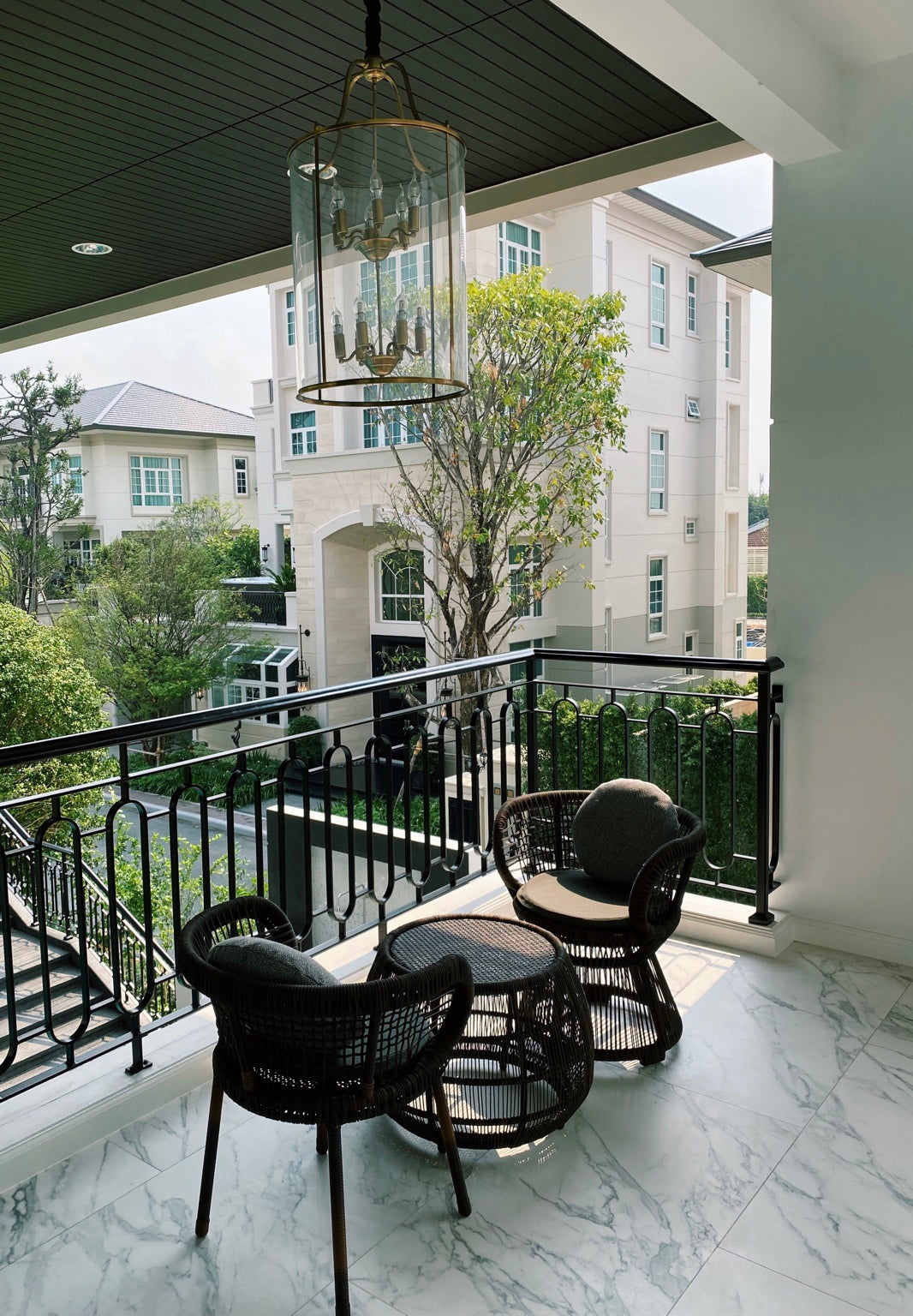 Outdoor Brown Armchair