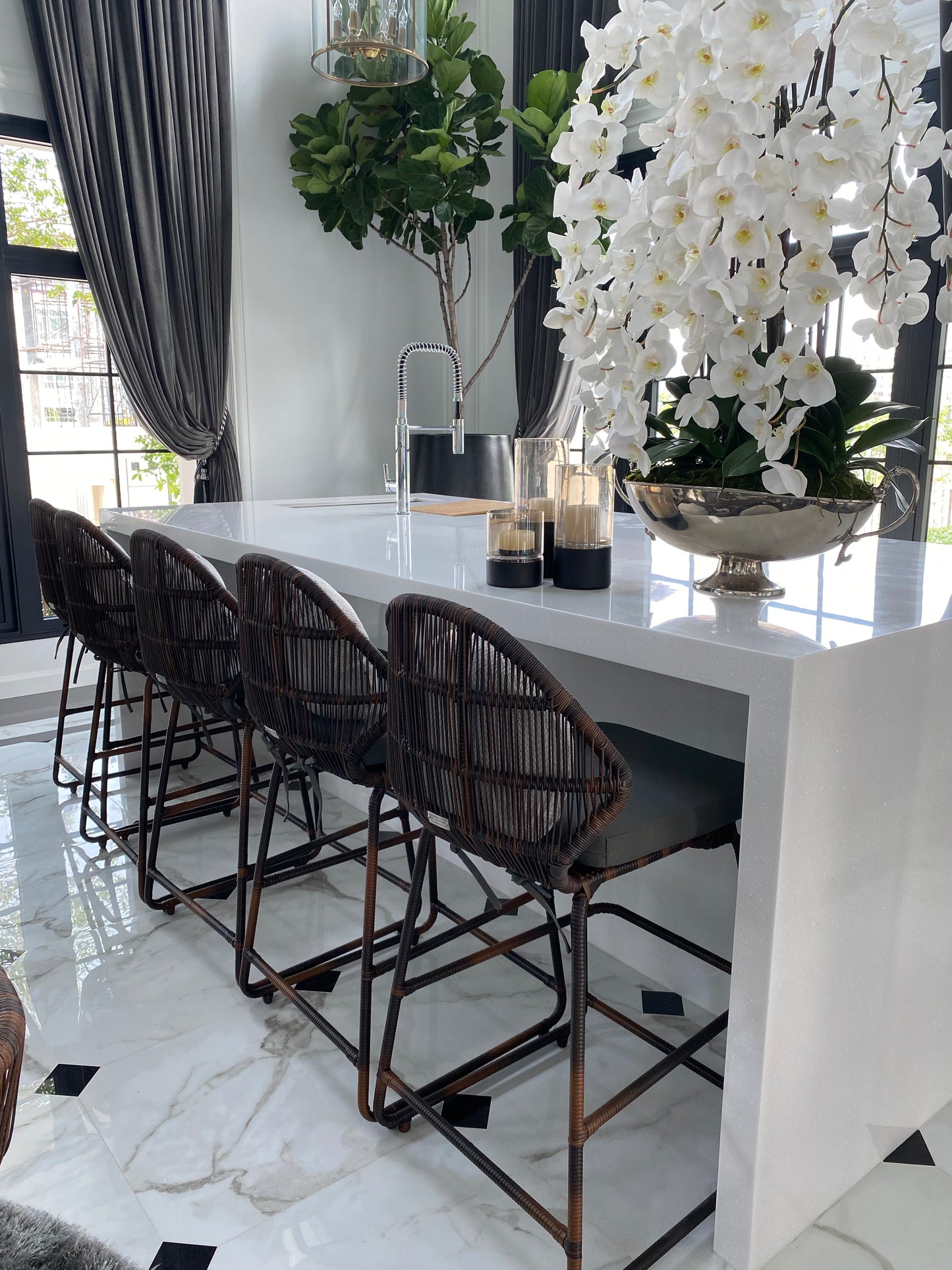 Outdoor Marcel Bar Chair
