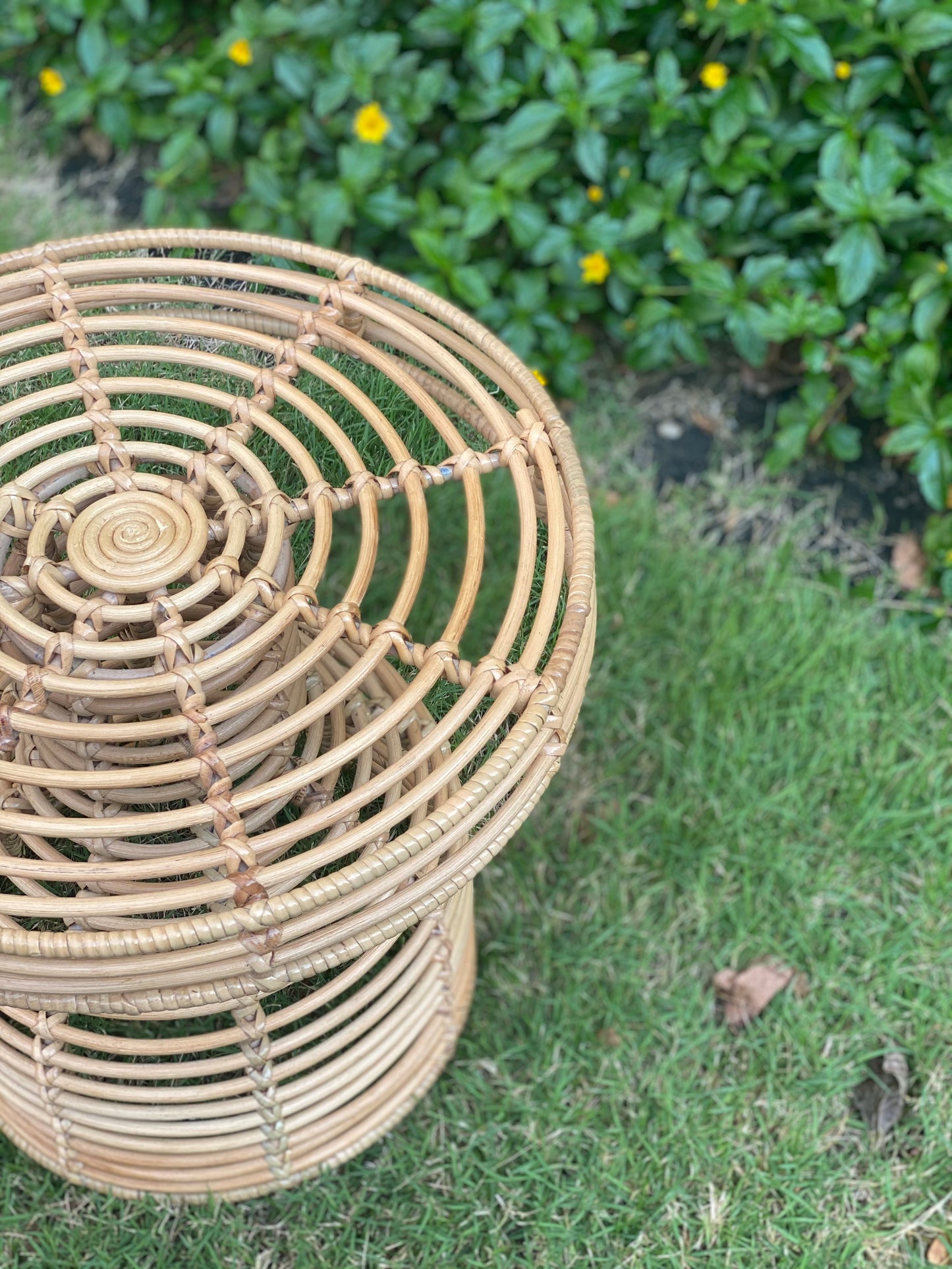Cooper Rattan Side Table